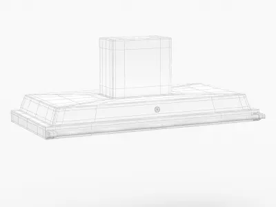 Ascot 120CM Rangehood 3D model