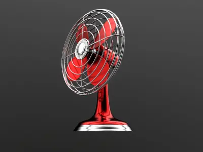 Floor Fan 3D model