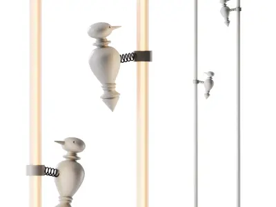 Karman Accipicchio Floor Lamp 3D model