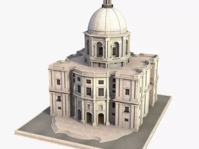 National Pantheon Portugal 3D model