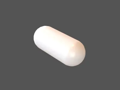 Pills v4 004 Low-poly 3D model