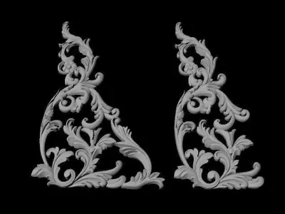 dekor ornament 3D model 156