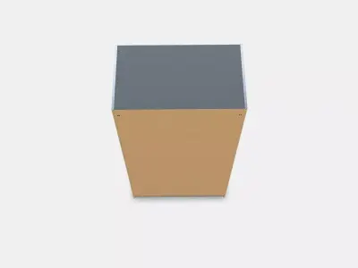 PAX Wardrobe frame 13 Low-poly 3D model