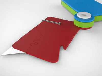 PB Multi-Cards Free 3D model