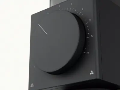 Modern Coffee Grinder 3D model