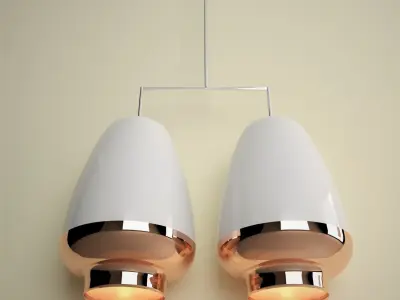 Evermotion Sconce - Ceramic - Aplik - Stalactite Free 3D model