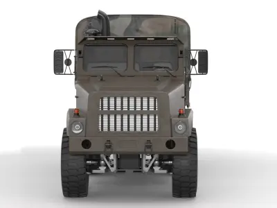 Generic Military Truck 03 3D model