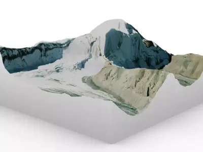 Mount Kailash 3D model