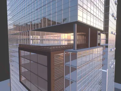 Skyscraper 10 3D model