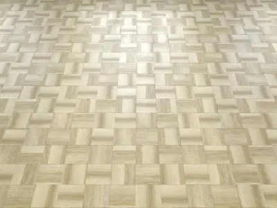 Parquet - Laminate - Wooden floor 2 in 1 Low-poly 3D model 41