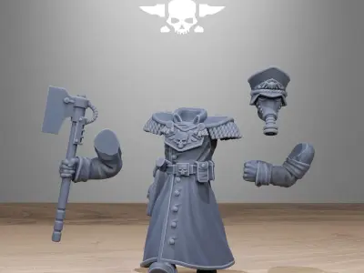 GrimGuard Vigils 3D print model