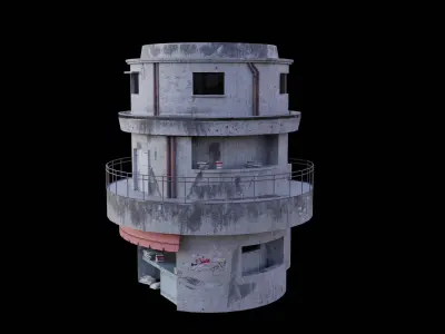Urban Capsule store 3D model