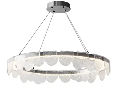 Riverbed Circular LED Pendant Light 3D model