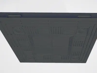 Wooden Floor Fancy 3D print model