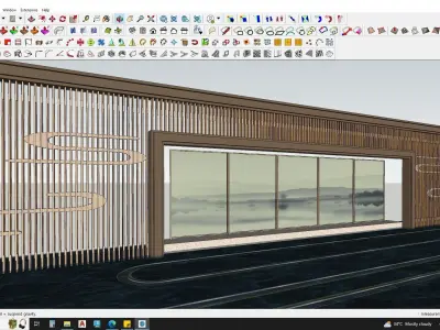 3d model of decor wall 3D model