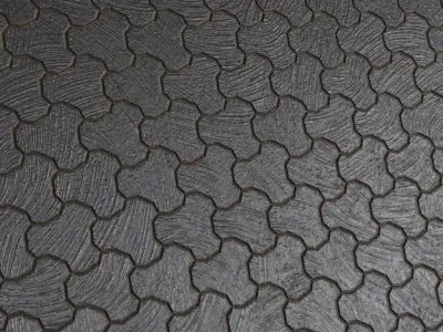 Sci-Fi Tactical Plated Armor PBR Seamless Texture