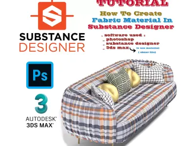 How to Create Fabric Material in Substance Designer Texture