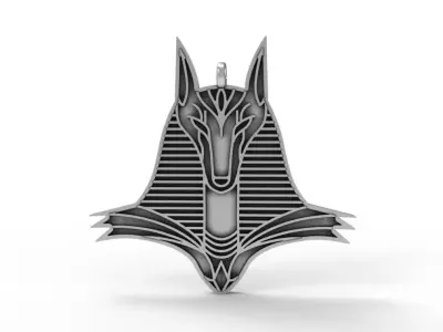 Egypt Enamel Pendant 3D print model