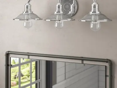 Felicienne Vanity Light - 2 Colour 3D model