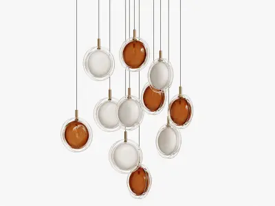 Bomma Lens Pendant 3D model