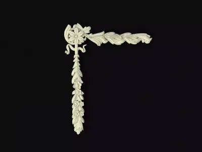 dekor ornament 3D model 75