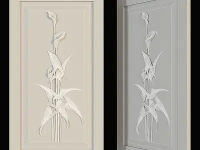 calla facade for cnc 3D model