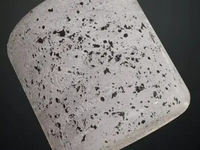 Shiny Dented Steel Plate PBR Seamless Texture