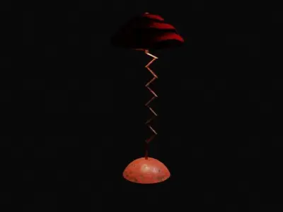 Floor lamp 3D model 33