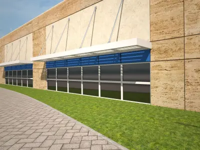 Magazine Building2 3D model