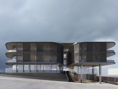 Apartments Building 3D model