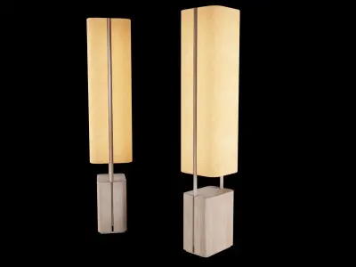 Bruno Moinard Editions Bari Lamp Low-poly 3D model