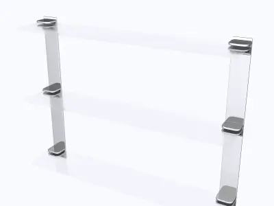 Bath Shelf 02 3D model