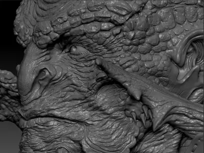 Draxian - Monster 3D print model