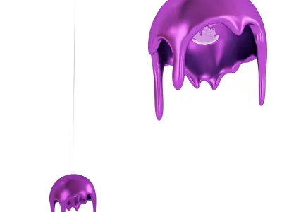 Pendant lamp Candy 3D model