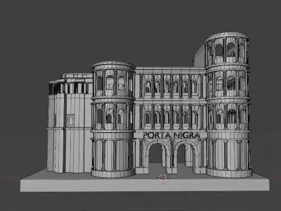 Porta Nigra  3D print model