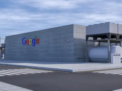  Google Data Center Building 