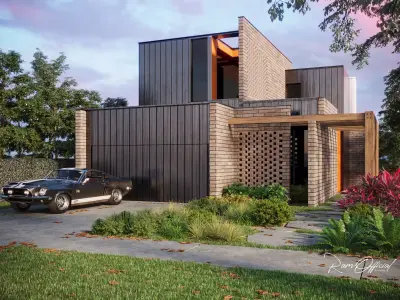 TWOFOLD HOUSE 3D model
