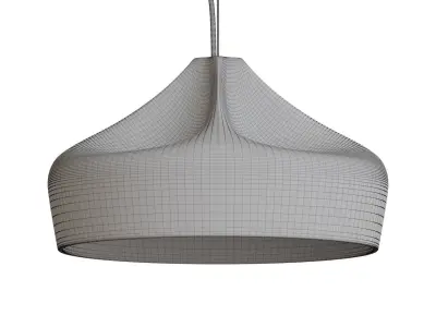 Pleat Box 47 LED Pendant Light 3D model