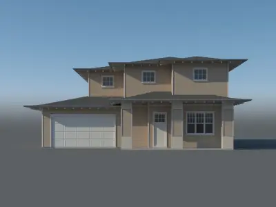 Generic House 007 3D model