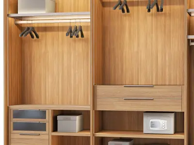 Lema wardrobe Naica by Cairoli and Donzelli 3D model