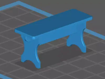 Bench Scale model 1 43 3D print model