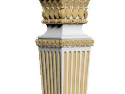 Classic ladder pillar Texture