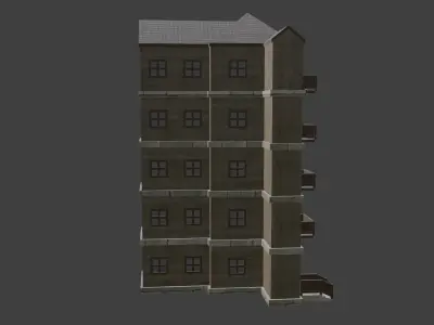 House Model 69 Low-poly 3D model
