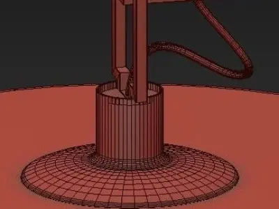 Parrish Floor Lamp Arteriors 3D model