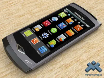 Samsung Wave S8500 smartphone - 2010 3D model