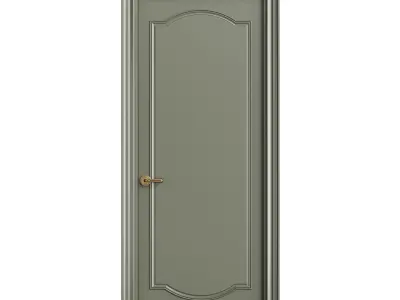 Modern entrance door 25 3D model