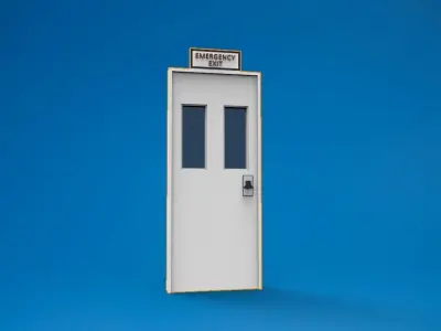 Emergency Door 3D print model
