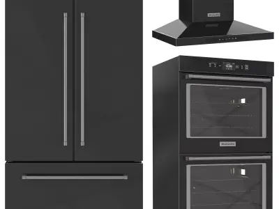 Kitchenaid Appliance Collection Set 01 3D model