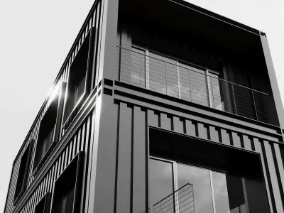 CONTAINER  HOUSE NO33 A 3D model