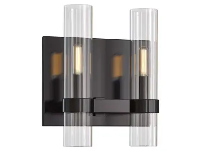 RH Ravelle Double Sconce 3D model